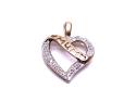 9ct Diamond Heart 'Mum' Pendant