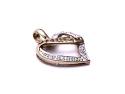 9ct Diamond Heart 'Mum' Pendant