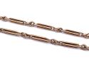 9ct Double Albert Chain Birmingham 1919
