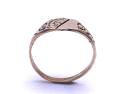 9ct Yellow Gold Baby Shield Signet Ring