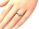 9ct Yellow Gold Diamond Cluster Ring