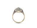 9ct Yellow Gold Diamond Cluster Ring