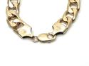 9ct Curb Bracelet 9 1/2 inch
