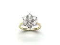9ct Laboratory Grown Diamond Cluster Ring 2.00ct