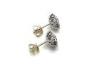 9ct Laboratory Grown Diamond Cluster Stud Earrings