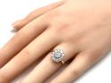 9ct Laboratory Grown Diamond Halo Ring 1.50ct