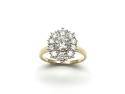 9ct Laboratory Grown Diamond Halo Ring 1.50ct
