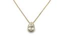 9ct Laboratory Grown Diamond Solitaire Necklet