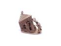 9ct Yellow Gold Building Charm/Pendant