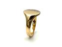 9ct Yellow Gold Oval Signet Ring