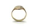 9ct Yellow Gold Oval Signet Ring