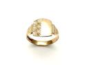 9ct Yellow Gold Signet Ring