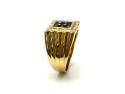 18ct Sapphire & Diamond Cluster Ring