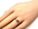 9ct Yellow Gold Swirl Ring