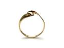 9ct Yellow Gold Swirl Ring