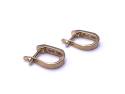 9ct Yellow Gold Diamond Hoop Earrings