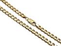 9ct Yellow Gold Curb Chain 20 Inches