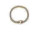 9ct Yellow Gold Fancy Curb Bracelet