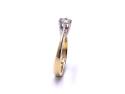 18ct Diamond Solitaire Ring