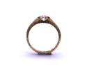 18ct Gents Diamond Solitaire Ring 1901