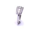 Platinum Diamond Cluster Ring