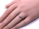 18ct White Gold Diamond Cluster Ring