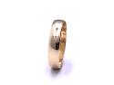 9ct Yellow Gold Plain Wedding Ring 4mm