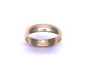 9ct Yellow Gold Plain Wedding Ring 4mm