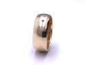 9ct Yellow Gold Plain Wedding Ring 8mm