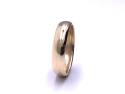 9ct Yellow Gold Plain Wedding Ring 5mm