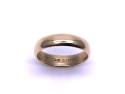 9ct Yellow Gold Plain Wedding Ring 5mm