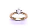 18ct Diamond Solitaire Ring