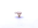 9ct Yellow Gold Toilet Charm/Pendant
