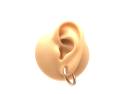 9ct Yellow Gold Chunky Hoop Earrings