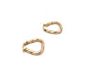 9ct Yellow Gold Twisted Hoop Earrings
