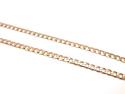 9ct Yellow Gold Curb Chain 18 1/2 inch