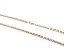 9ct Yellow Gold Belcher Chain 16 1/2