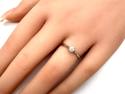 18ct Yellow Gold Diamond Solitaire Ring