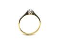 18ct Yellow Gold Diamond Solitaire Ring