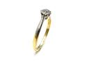 18ct Yellow Gold Diamond Solitaire Ring