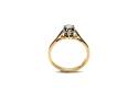 18ct Yellow Gold Diamond Solitaire Ring