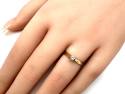 9ct Yellow Gold Diamond Solitaire Ring