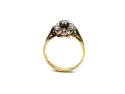 18ct Yellow Gold Diamond Cluster Ring