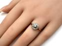 18ct Yellow Gold Diamond Cluster Ring