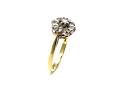18ct Yellow Gold Diamond Cluster Ring