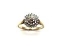 9ct Diamond Cluster Ring 0.25ct