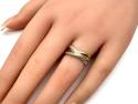 9ct Diamond Crossover Ring 0.25ct