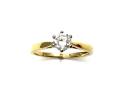 18ct Diamond Solitaire Ring 0.40ct