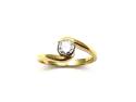 18ct Yellow Gold Diamond Solitaire Ring