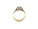9ct Yellow Gold Diamond Solitaire Ring